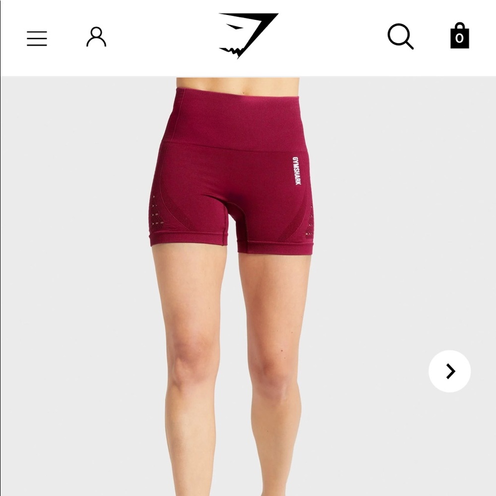 Gymshark energy+ seamless shorts - Beet